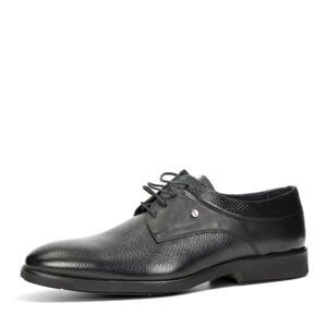 Robel pánske kožené spoločenské topánky - čierne - 41