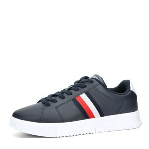 Tommy Hilfiger pánske kožené tenisky - tmavomodré - 40