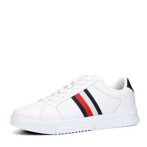 Tommy Hilfiger pánske kožené tenisky - biele - 40