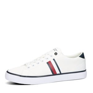 Tommy Hilfiger pánske štýlové tenisky - biele - 41