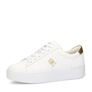 Tommy Hilfiger dámske kožené tenisky - biele - 41