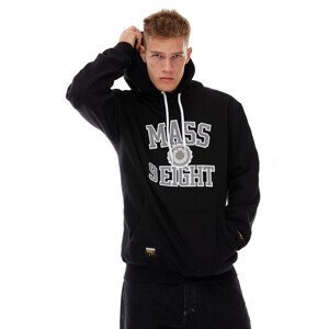 Mass Denim Sweatshirt Athletic Hoody black - XL
