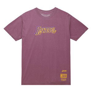 Mitchell & Ness T-shirt Los Angeles Lakers Golden Hour Glaze SS Tee light purple - XL