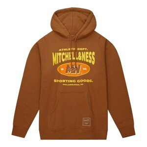 Mitchell & Ness sweatshirt Branded M&N Athletic Dept Hoodie brown - XL