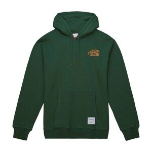 Mitchell & Ness sweatshirt Branded M&N Essential Graphic Logo Hoodie dark green - XL