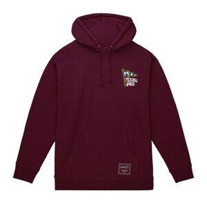 Mitchell & Ness sweatshirt Branded M&N Flag Hoodie purple - XL