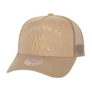 Mitchell & Ness snapback Branded Lockup Trucker Snapback khaki