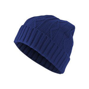 Urban Classics Beanie Cable Flap royal - UNI