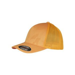 Urban Classics Flexfit Jaquard Camo Cap® orange - L/XL