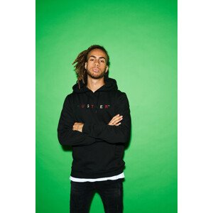 Mr. Tee Hustler Embroidery Hoody black - XS