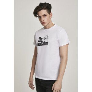 Mr. Tee Godfather Logo Tee white - L