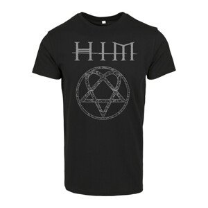 Mr. Tee Him Ornate Heartagram Tee black - S