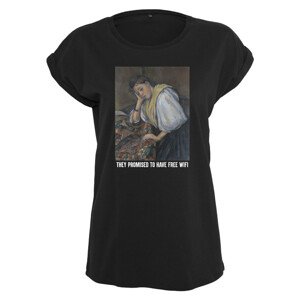 Mr. Tee Ladies No Wifi Tee black - L