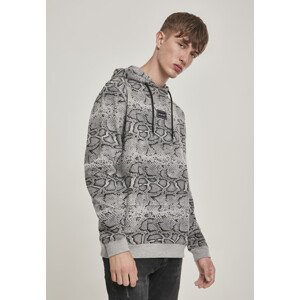 Mr. Tee Mister Tee Snake AOP Hoody grey - XS