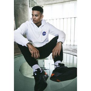 Mr. Tee NASA Insignia Logo EMB Hoody white - M