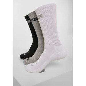 Mr. Tee AMK Socks 3-Pack black/grey/white - 39–42