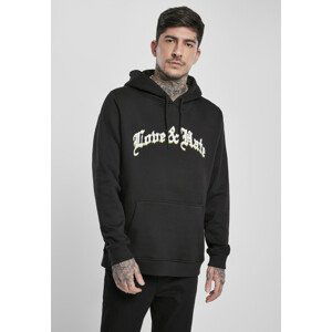 Mr. Tee Love & Hate Hoody black - XXL