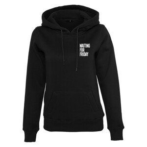 Mr. Tee Ladies Waiting For Friday Hoody black - S