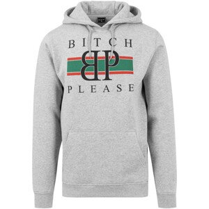 Mr. Tee Bitch Please Hoody h.grey - XS