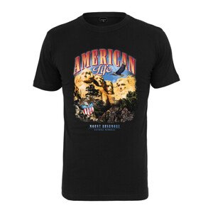 Mr. Tee American Life Mount Roushmore Tee black - XS