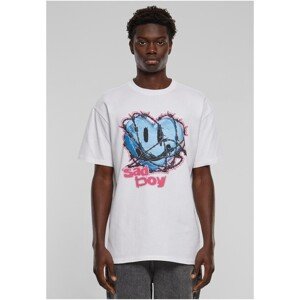 Mr. Tee Sad Boy Heavy Oversize Tee white - 4XL