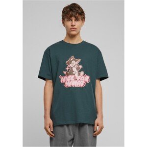 Mr. Tee Nice for what Heavy Oversize Tee bottlegreen - L