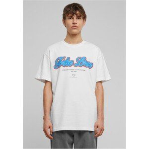 Mr. Tee F*ke L*ve Heavy Oversize Tee white - XL