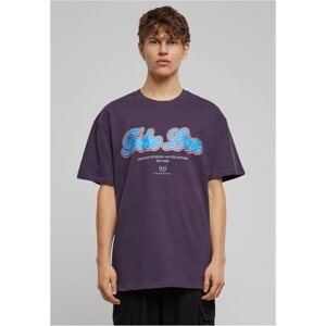 Mr. Tee F*ke L*ve Heavy Oversize Tee purplenight - M