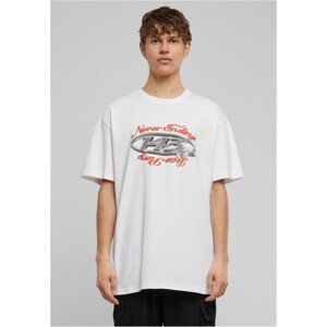 Mr. Tee Never ending... Heavy Oversize Tee white - L