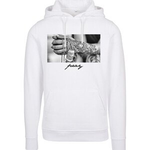 Mr. Tee Pray 2.0 Hoody white - 3XL