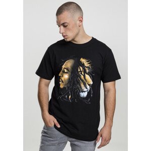 Mr. Tee Bob Marley Lion Face Tee black - XS