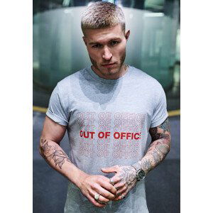 Mr. Tee Out Of Office Tee heather grey - M