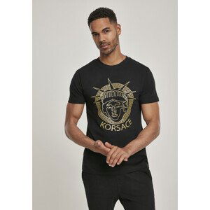 Mr. Tee Korsace Tee black - XS