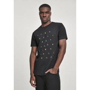 Mr. Tee Coloured Fuck Off Tee black - XXL