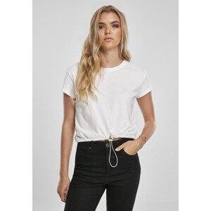 Urban Classics Ladies Cropped Tunnel Tee white - XS