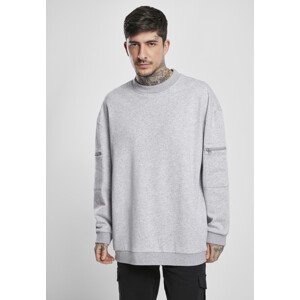 Urban Classics Training Terry Crew grey melange - XL