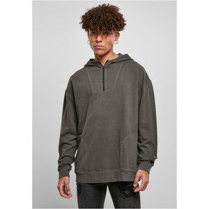 Urban Classics Overdyed Camp Hoody blackbird - 4XL