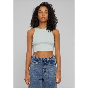 Urban Classics Ladies Organic Cropped Rib Top frostmint - 3XL