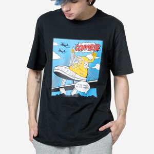 Tričko Converse Comics Graphic Tee Navy - L