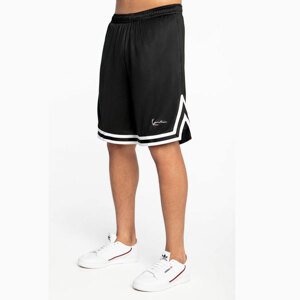 Kraťase Karl Kani Signature Mesh Shorts Black White - XL