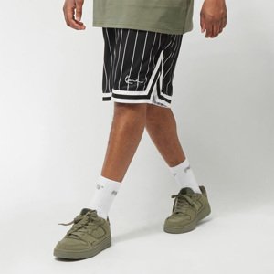 Kraťase Karl Kani Small Signature Pinstripe Mesh Shorts Black - M