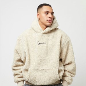 Mikina Karl Kani Metal Signature Teddy Os Hoodie off white - L