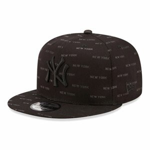 Šiltovka New Era 9Fifty MLB Monogram AOP NY Yankees Black - M/L