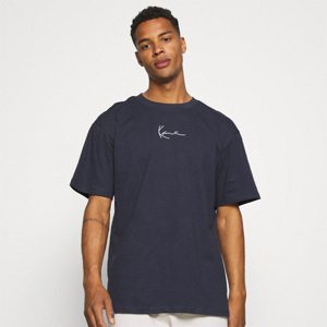 Tričko Karl Kani Small Signature Tee Dark Blue - L