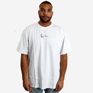 Tričko Karl Kani Small Signature Tee White - L