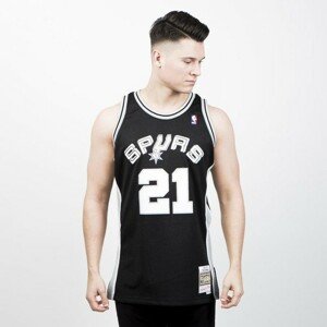 Mitchell & Ness San Antonio Spurs #21 Tim Duncan black/white  Swingman Jersey  - M