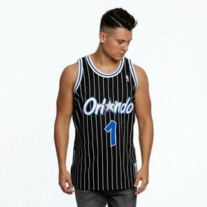 Mitchell & Ness Orlando Magic #1 Anfernee Hardaway black Swingman Jersey  - L