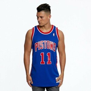 Mitchell & Ness Detroit Pistons #11 Isaih Thomas royal Swingman Jersey  - L