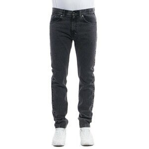 Pants Mass Denim Signature Jeans Tapered Fit black stone washed - W 34
