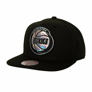 Mitchell & Ness snapback Houston Rockets Iridescent XL Logo Snapback HWC black - UNI